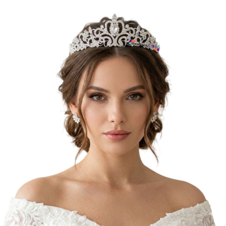Coroa Tiara Noiva e Debutante – Brilhos