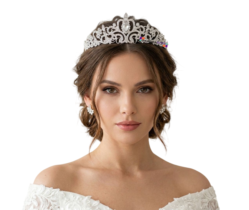 coroa de noiva ou debutante