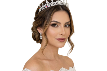 Coroa de Noiva e Debutante Real com Cristais Coroa de Noiva e Debutante Real com Cristais