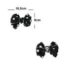 Preto com bolinha Branca