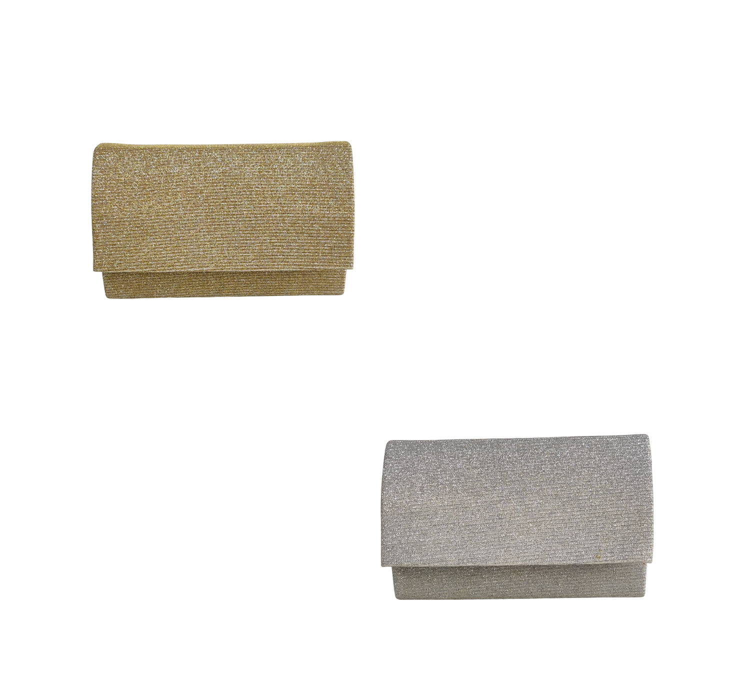 bolsa mini festa prata ou dourada Bolsa de festa prata com alça de corrente transversal