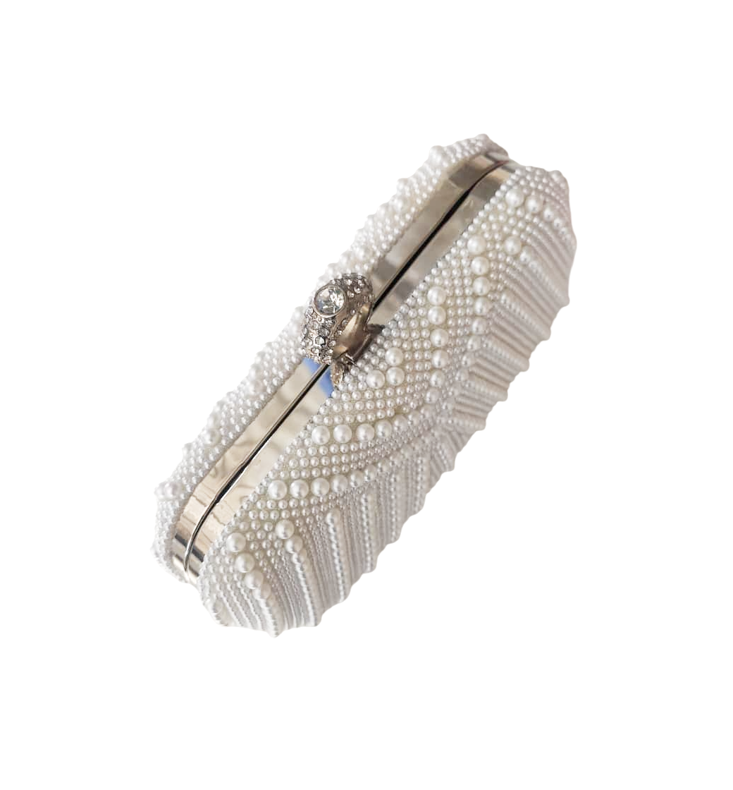 bolsa pérola (2) Bolsa clutch de pérolas branca luxo ideal para madrinha mãe dos noivos festa