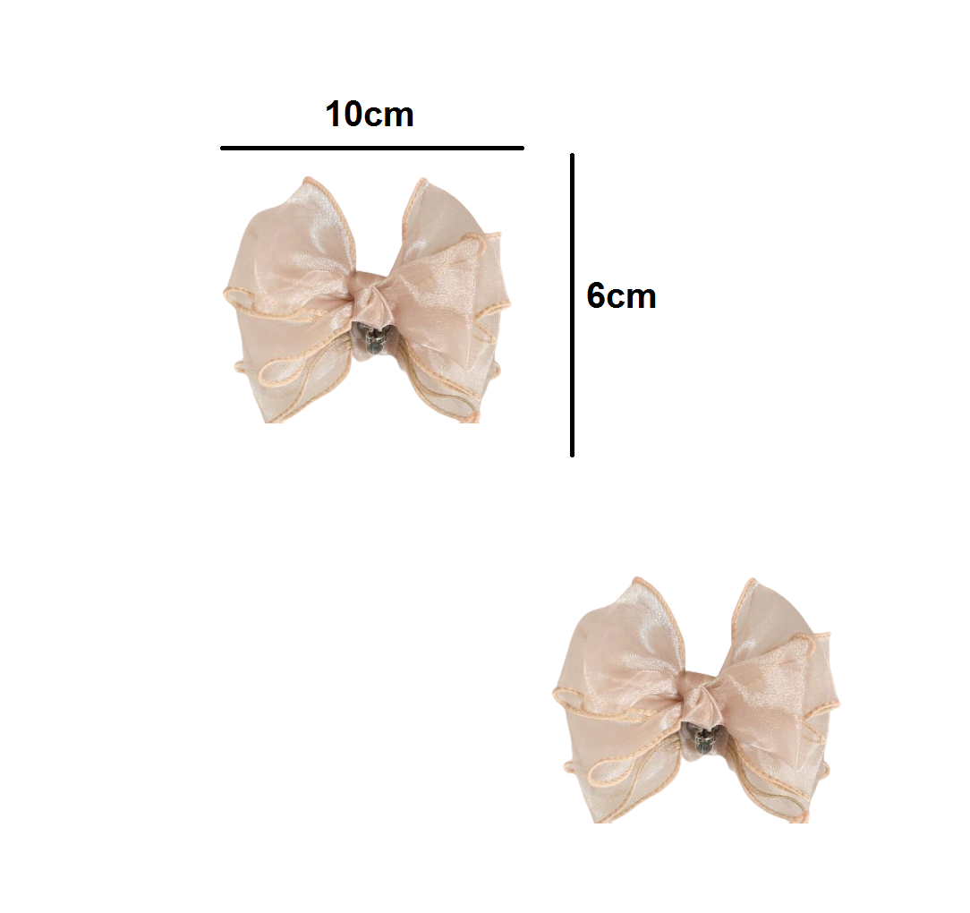 Laço Decorativo para Sapato - Broche Clip Removível