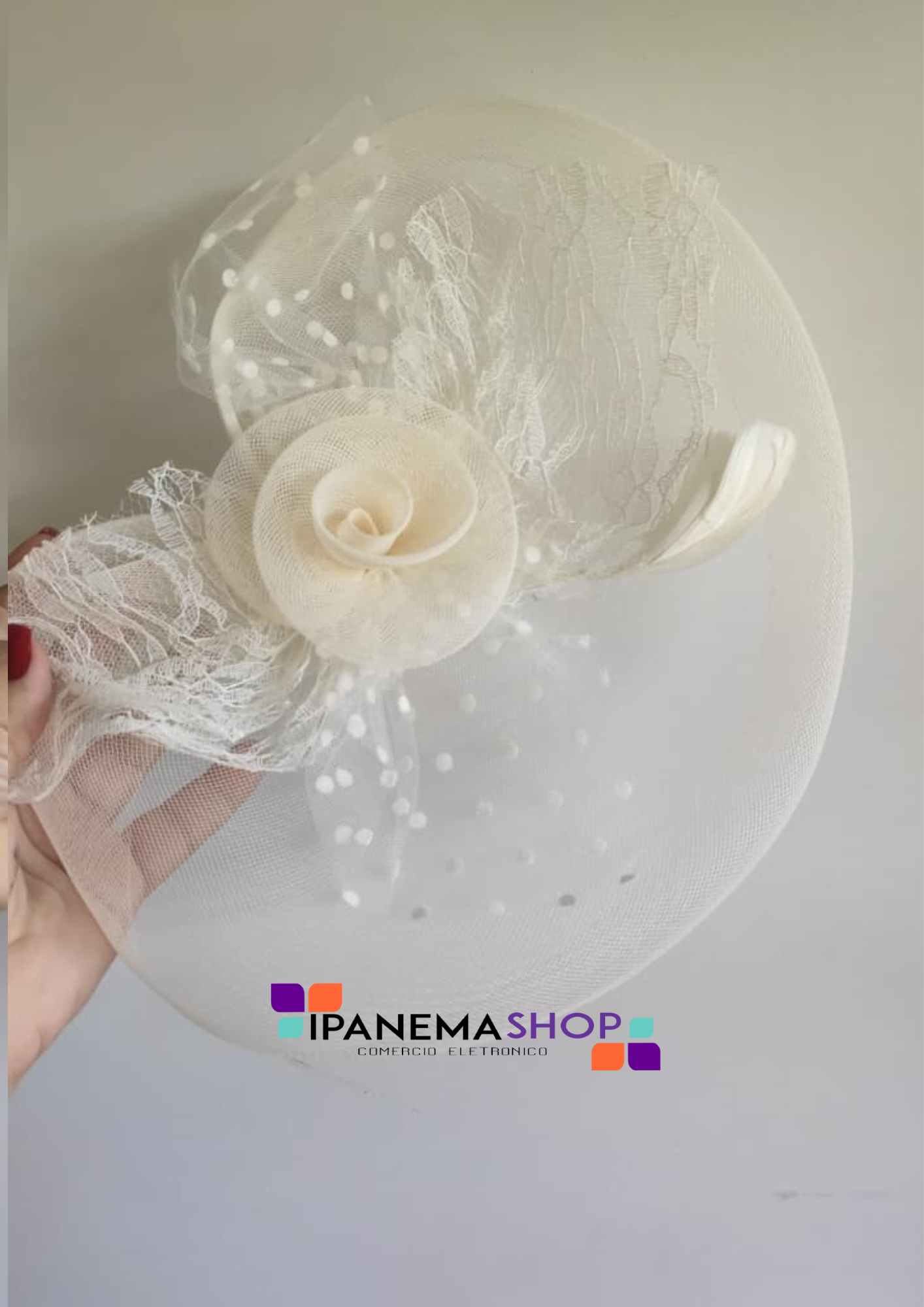 casquete ipanemashop noiva madrinha (1) Fascinator casquete chapéu vintage para noiva ou madrinha