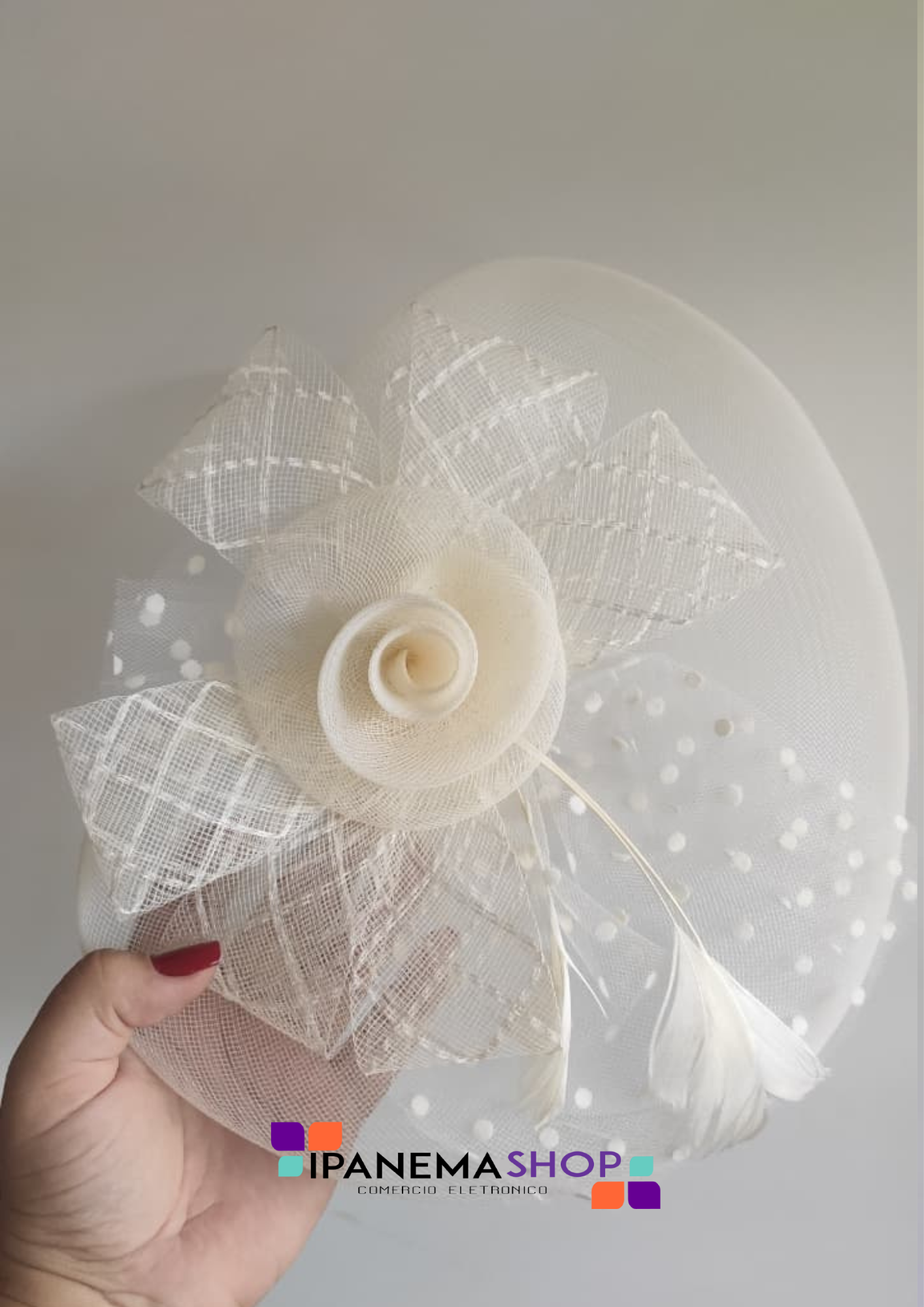 casquete ipanemashop noiva madrinha (2) Fascinator casquete chapéu vintage para noiva ou madrinha