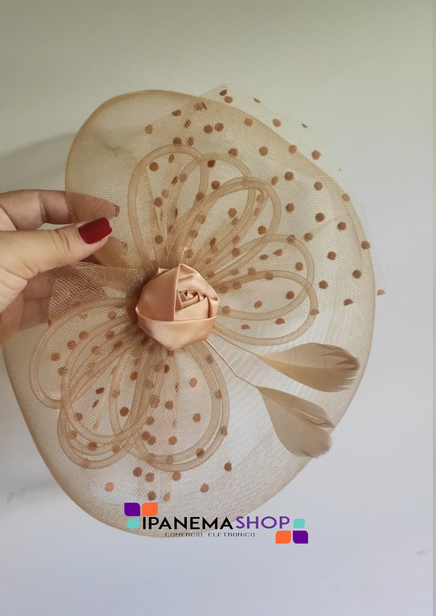 casquete ipanemashop noiva madrinha (3) Fascinator casquete chapéu vintage para noiva ou madrinha