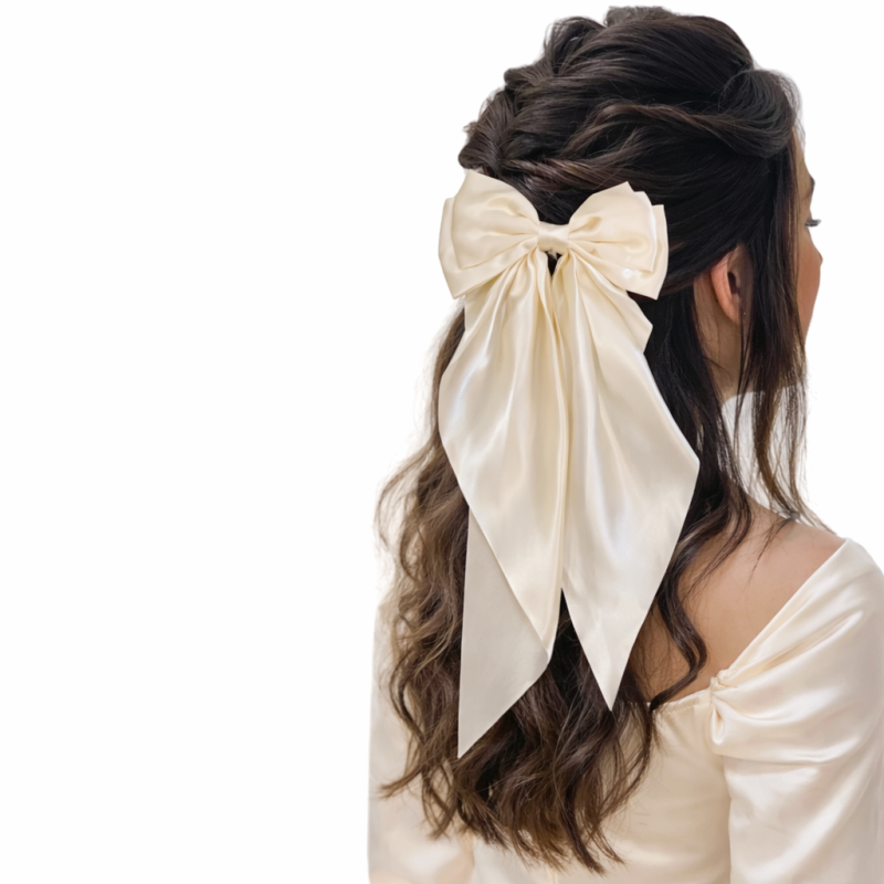 Laço de cabelo noiva