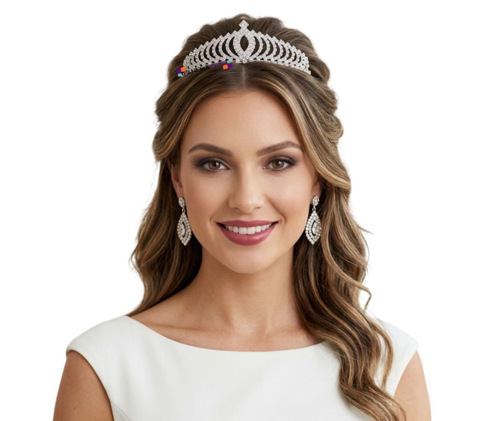 coroa para noiva debutante e daminha