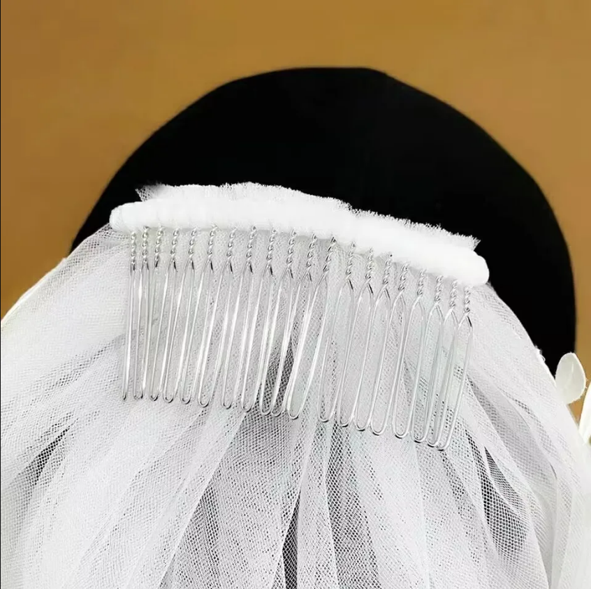 véu v114 (3) Véu de noiva longo catedral 2,90m tule