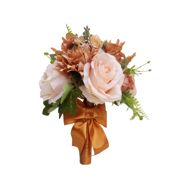 buquê permanente para noiva, tons terrosos puro luxo!