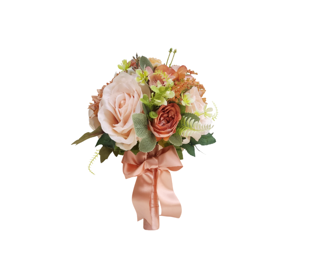 buquê permanente para noiva, tons terrosos puro luxo!