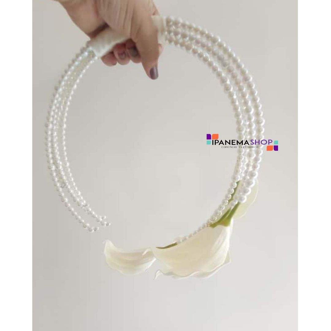 buque de pérolas e callas bn147 - ipanemashop (3) buque moderno aro de perolas e callas