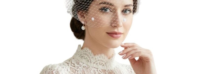 Casquete com Voilette Noiva Vintage – Acessório Cabelo Casamento Civil e Pré-Wedding Casquete com Voilette Noiva Vintage – Acessório Cabelo Casamento Civil e Pré-Wedding