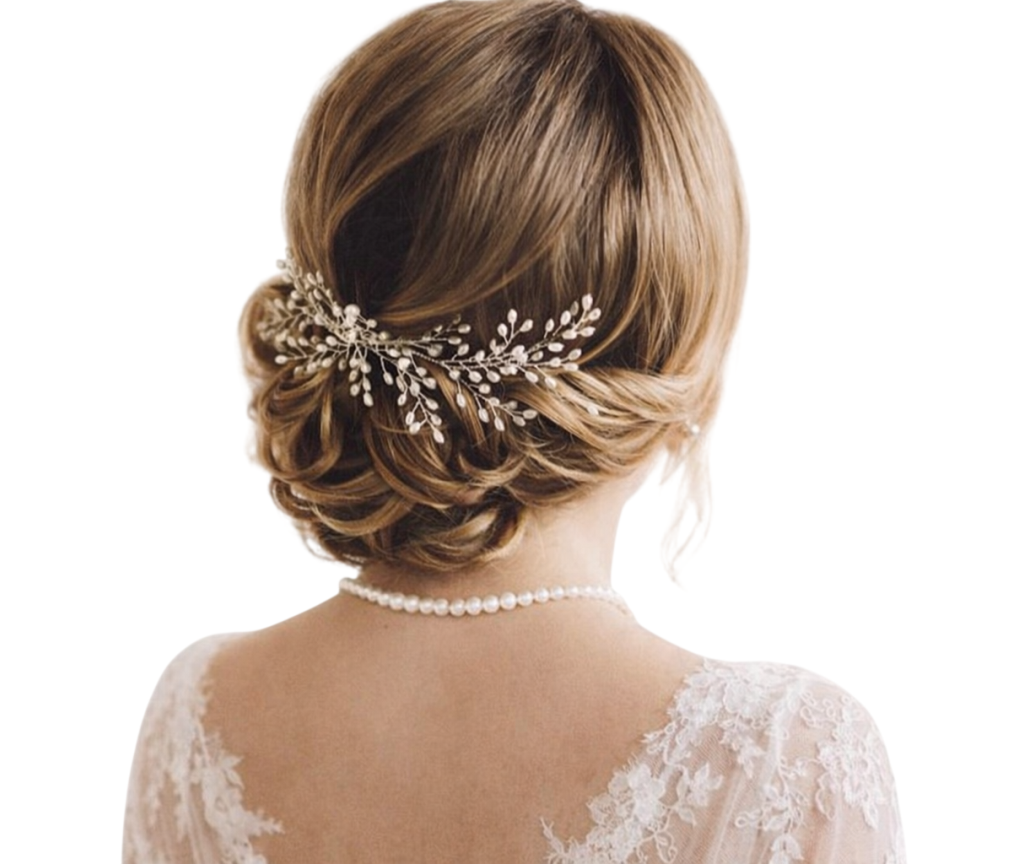 grinalda de pérolas para noiva