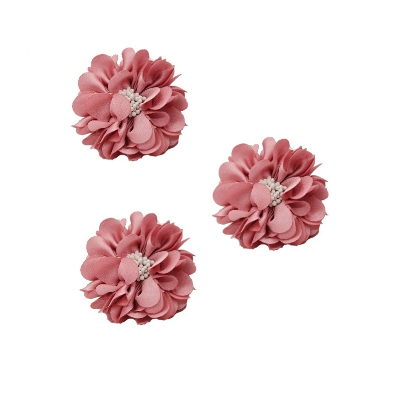 arranjo de cabelo flor para daminha batizado criança