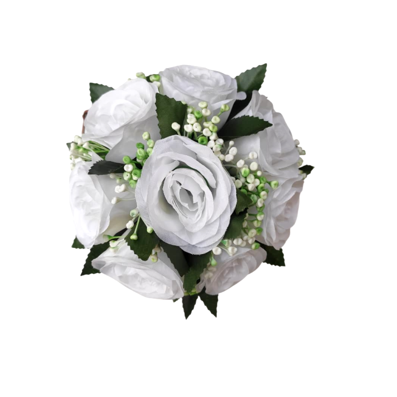 buquê rosas brancas, buque permanente para casamento civil, fotos préwedding ou daminha