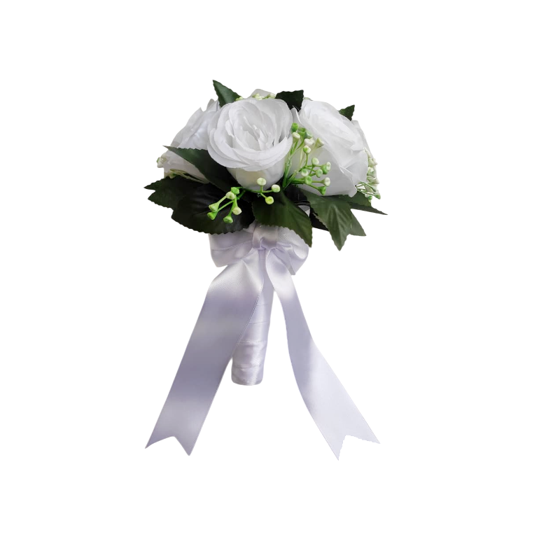 buquê rosas brancas, buque permanente para casamento civil, fotos préwedding ou daminha