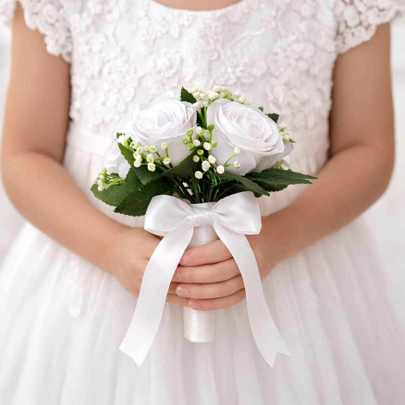 buquê rosas brancas, buque permanente para casamento civil, fotos préwedding ou daminha