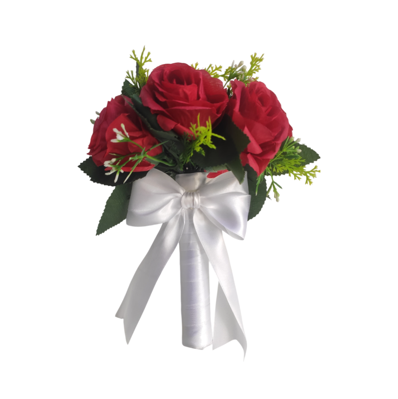 buquê rosas vermelhas, buque permanente para casamento civil, fotos préwedding ou daminha