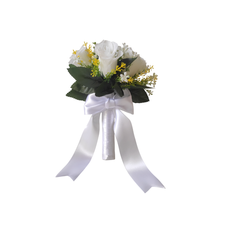 buquê rosas brancas, buque permanente para casamento civil, fotos préwedding ou daminha