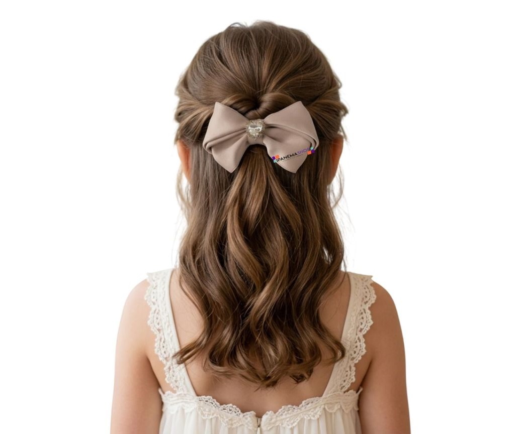 lacinho para cabelo daminha festa casamento batizado