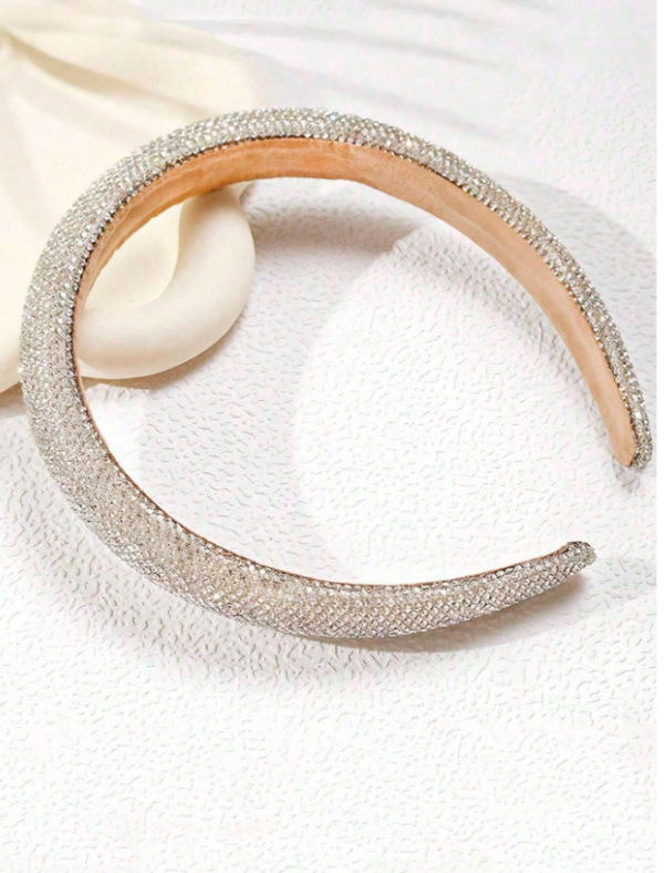 tiara de strass
